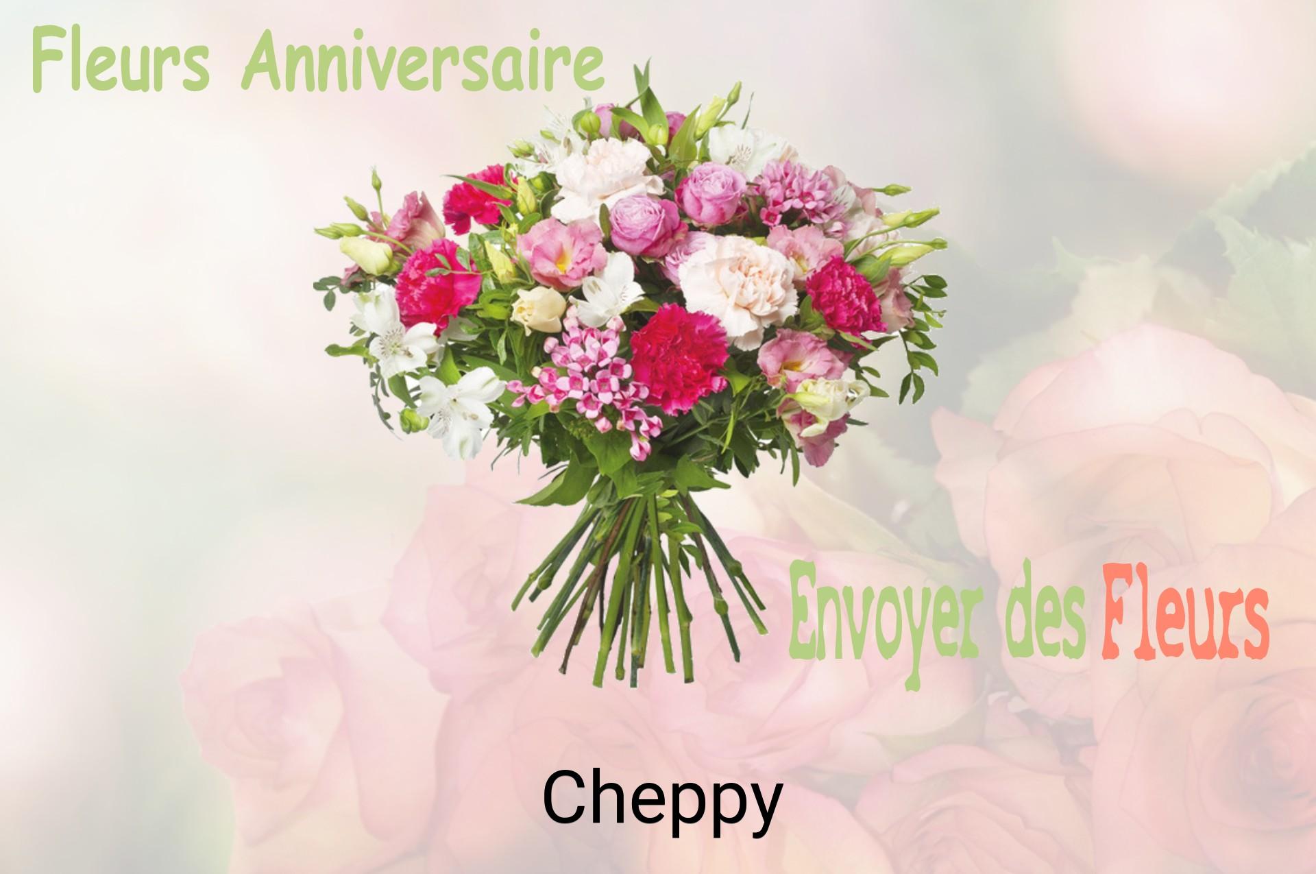 Bouquet de fleurs d’anniversaire livré à Cheppy